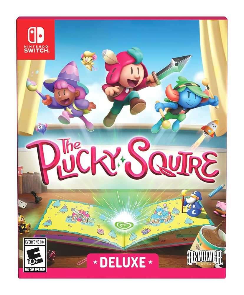 The Plucky Squire スイッチ Switch 限定版 Amazon.com: The Plucky Squire [Devolver Deluxe] - Nintendo